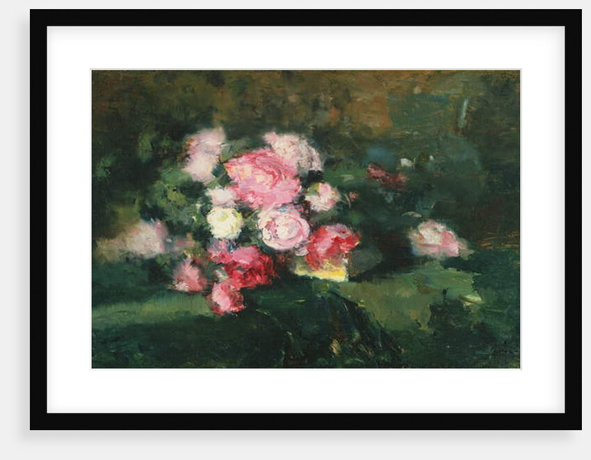 Peonies, 1875 by Albert-Charles Lebourg