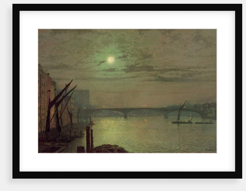 Southwark Bridge, 1882 by John Atkinson Grimshaw