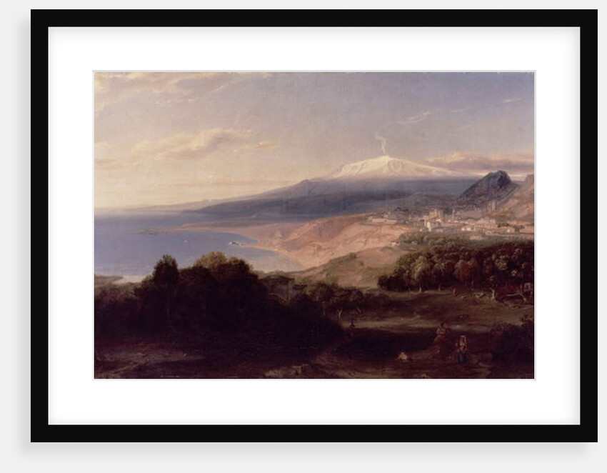 Taormina and Mount Etna, c.1840 by Carl Rottmann
