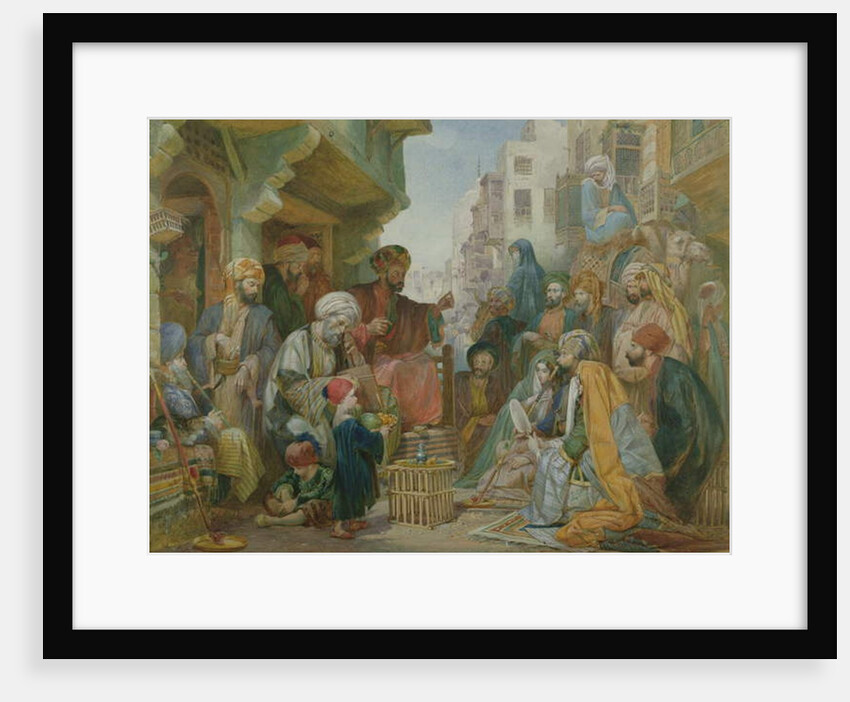 A Street in Cairo by John Frederick Lewis