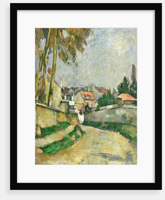 Village Road, 1879-82 by Paul Cezanne