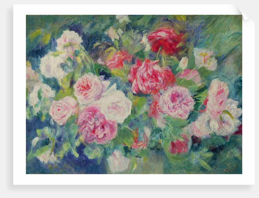 Roses, c.1885 by Pierre Auguste Renoir