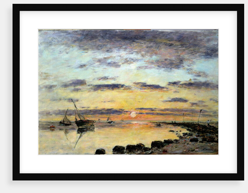 Le Havre, 1889 by Eugene Louis Boudin