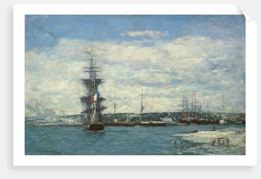 Le Havre, c.1864-66 by Eugene Louis Boudin
