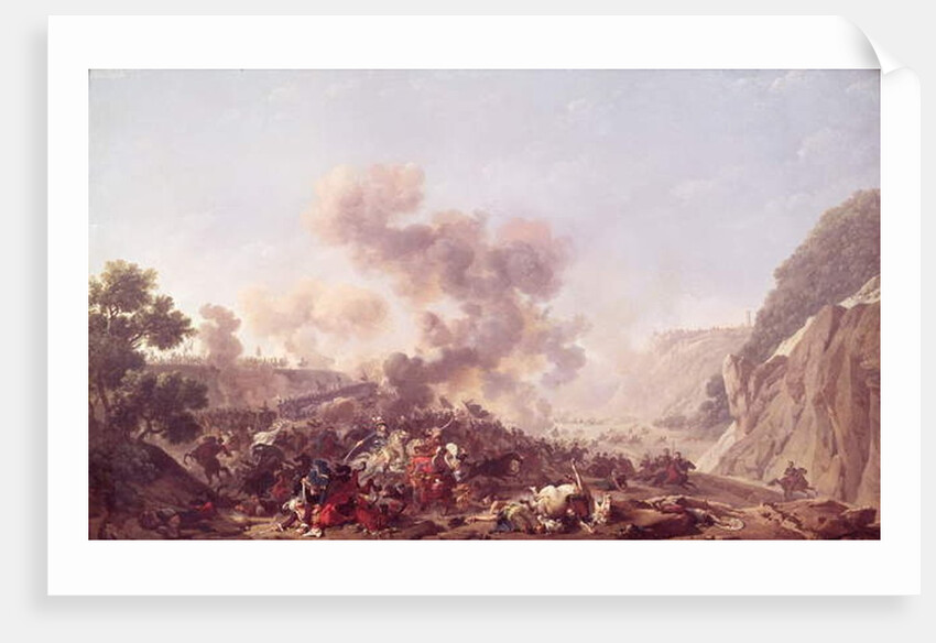 General Jean Andoche Junot Duc d'Abrantes, at the Battle of Nazareth, 8th April 1799 by Nicolas Antoine Taunay