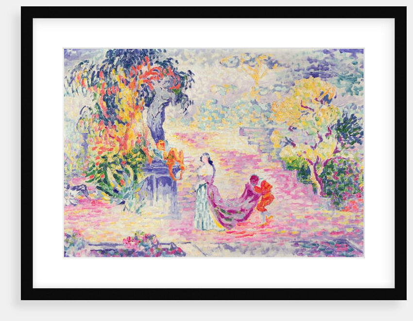 Woman in the Park, 1909 by Henri-Edmond Cross