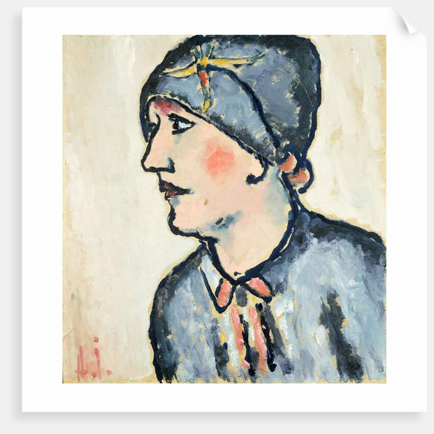 Frau Kirchhof by Alexej von Jawlensky
