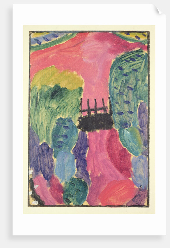 The Red Road, 1915 by Alexej von Jawlensky