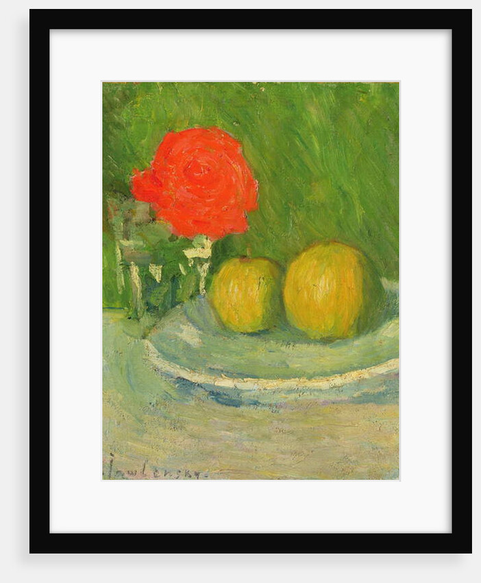 Apples and a Rose, 1905 by Alexej von Jawlensky