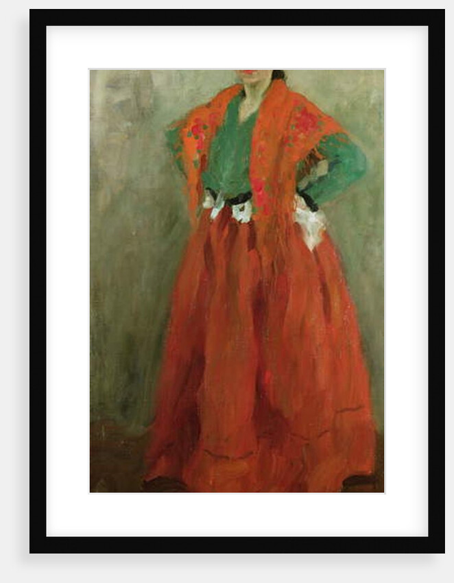 The Artist's Wife dressed as a Spanish Woman, c.1901 by Alexej von Jawlensky