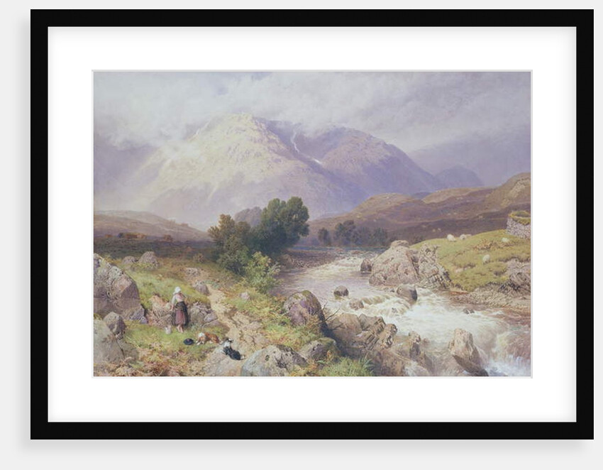Highland Scene near Dalmally, Argyll by Myles Birket Foster