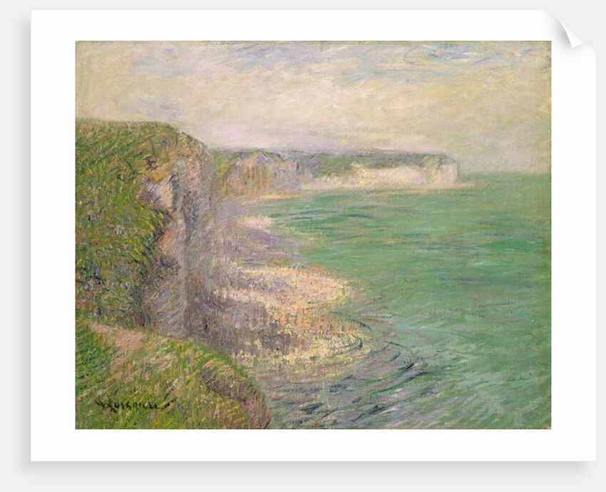 The Cliffs at Fecamp, c.1920 by Gustave Loiseau