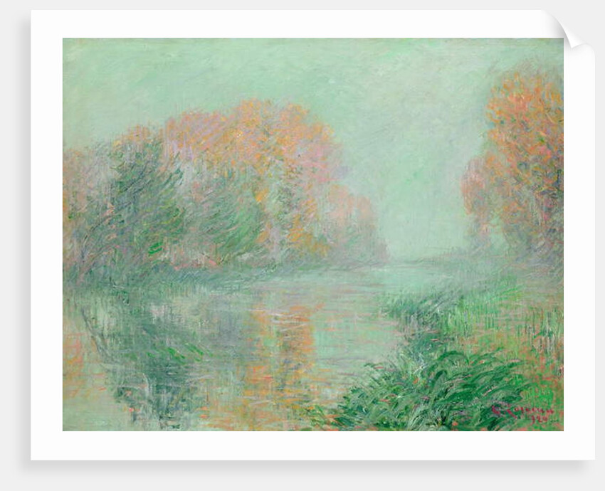 The Banks of the Eure, 1920 by Gustave Loiseau