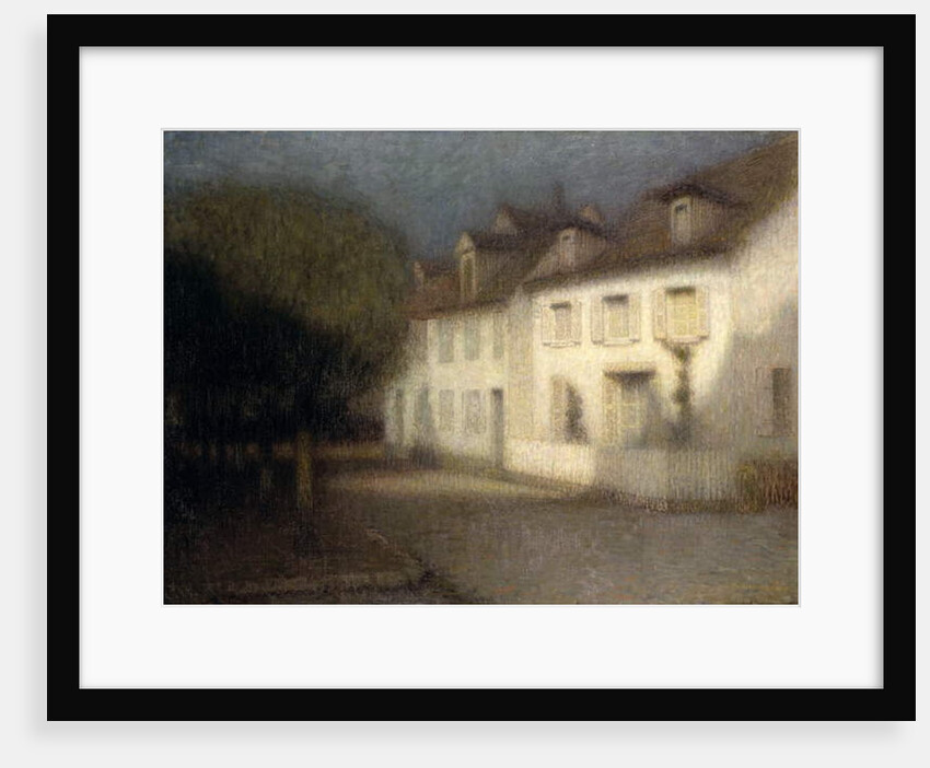 The House, 1900 by Henri Eugene Augustin Le Sidaner