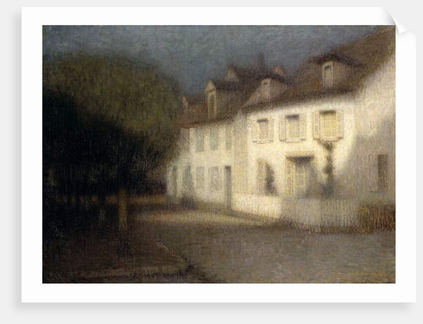 The House, 1900 by Henri Eugene Augustin Le Sidaner