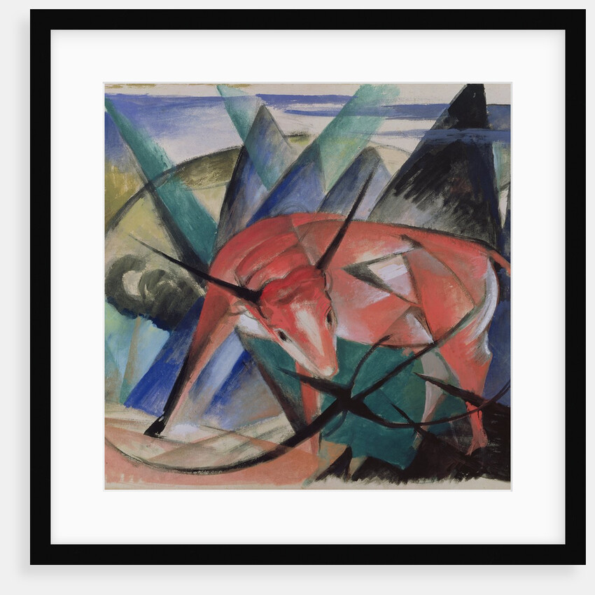 Red Bull by Franz Marc