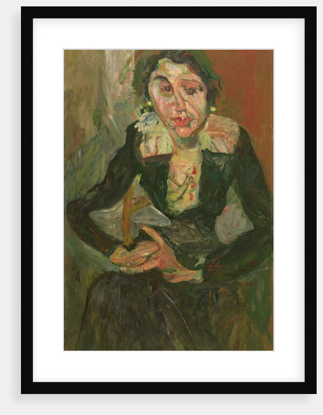 The Green Dress by Chaim Soutine