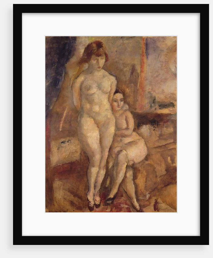 The Two Models, c.1928 by Jules Pascin