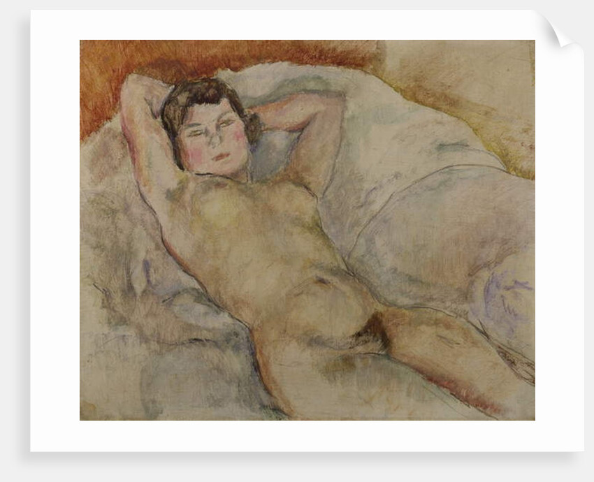 Reclining Nude, c.1909 by Jules Pascin