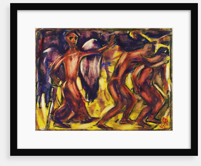 The Expulsion from Paradise, 1920 by Christian Rohlfs