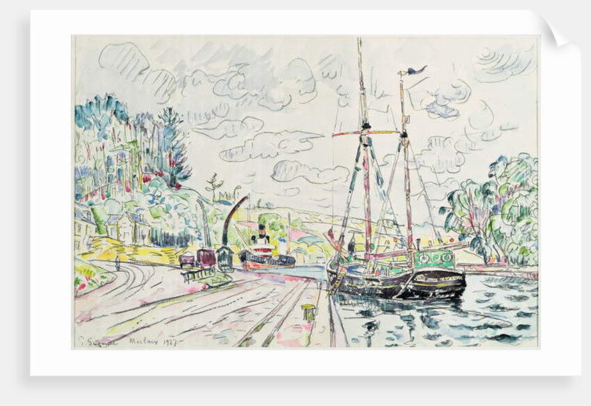 Morlaix, 1927 by Paul Signac