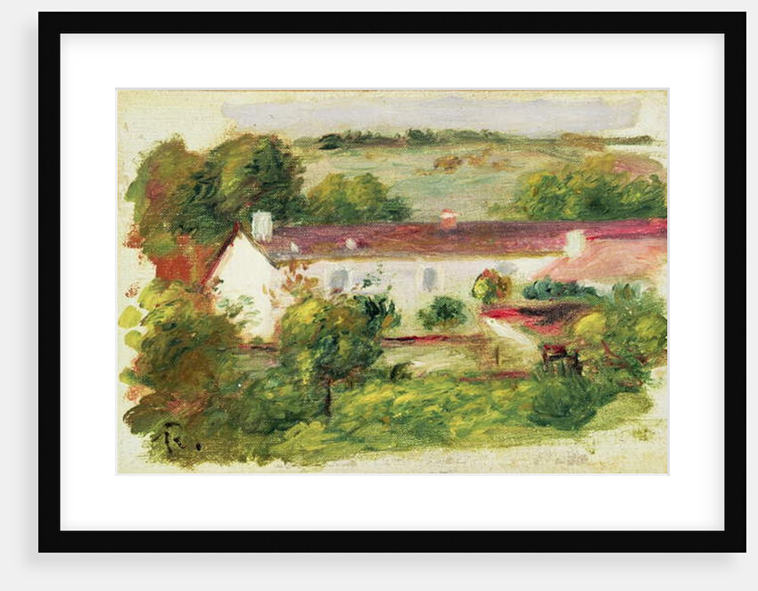 House at Essoyes by Pierre Auguste Renoir