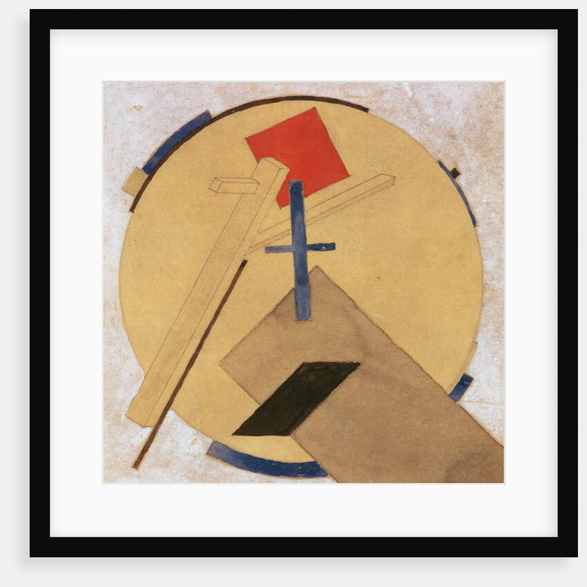 Untitled Proun Study, c.1919-20 by Eliezer Markowich Lissitzky