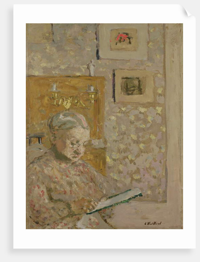 Portrait of Madame Vuillard, the Artist's Mother, c.1910 by Edouard Vuillard