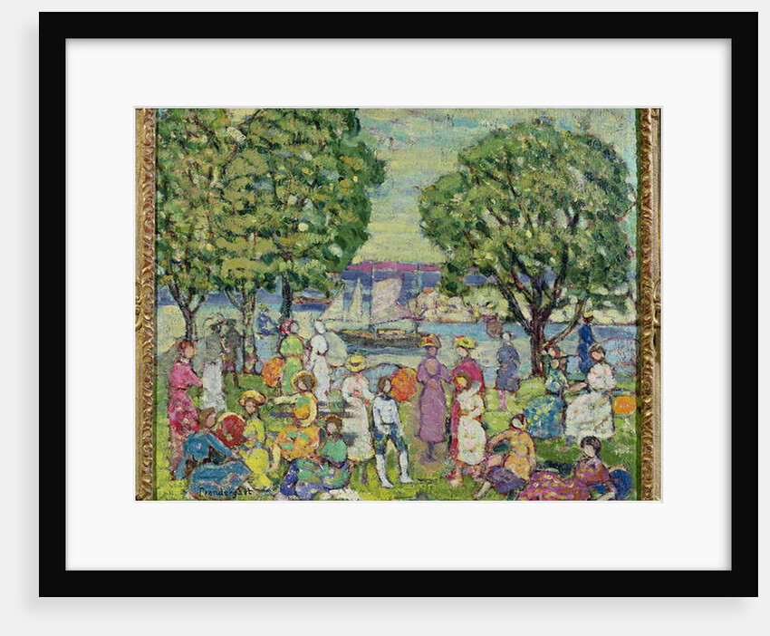 Gloucester Harbour by Maurice Brazil Prendergast