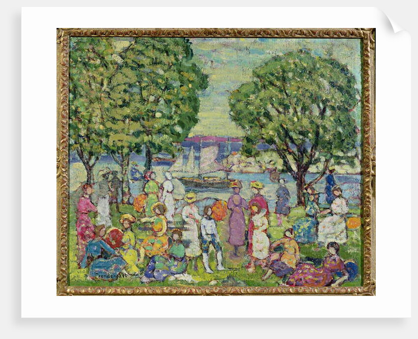 Gloucester Harbour by Maurice Brazil Prendergast