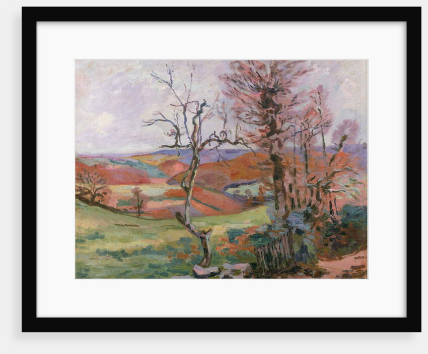 The Puy Barion at Crozant, Brittany by Jean Baptiste Armand Guillaumin