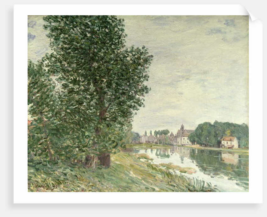 Moret-sur-Loing, 1892 by Alfred Sisley