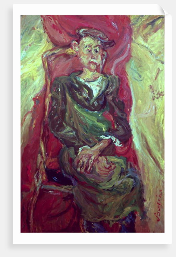 The Apprentice by Chaim Soutine