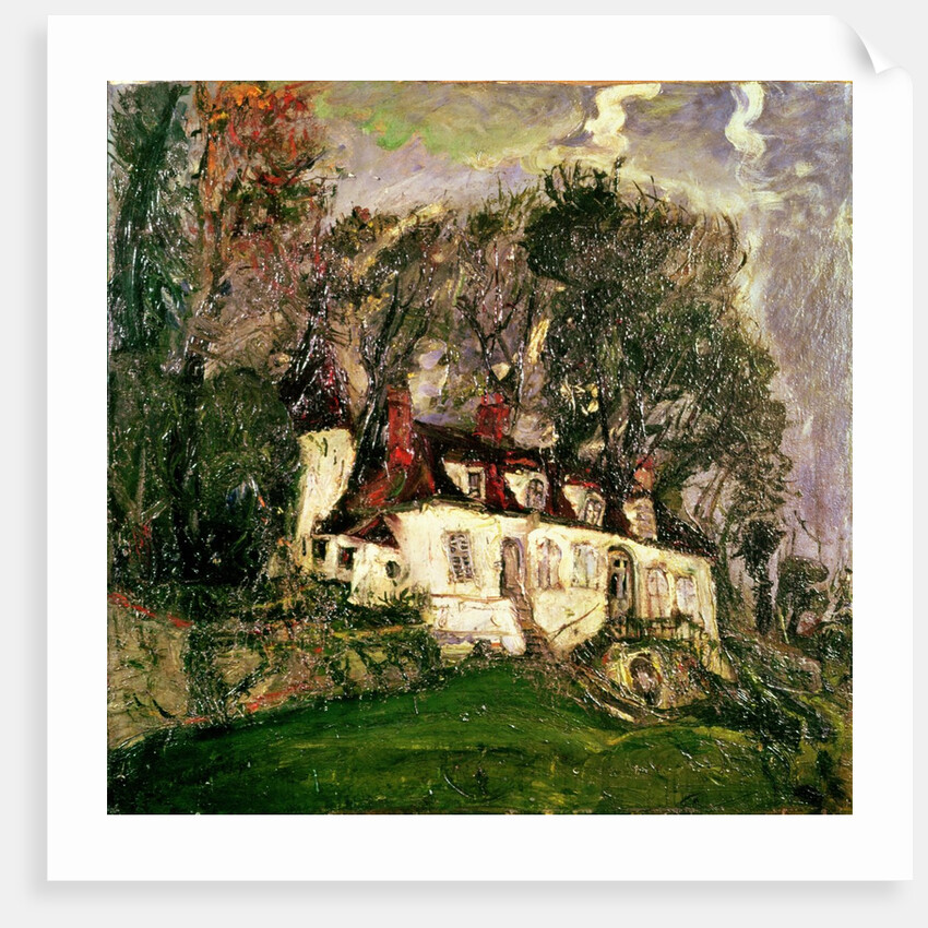 The House at Oiseme, 1934 by Chaim Soutine