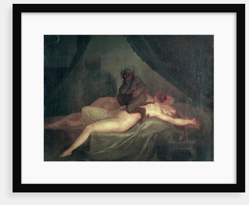 Nightmare, 1800 by Nicolai Abraham Abildgaard
