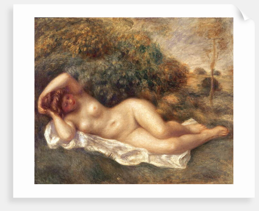 Nude, c.1887 by Pierre Auguste Renoir