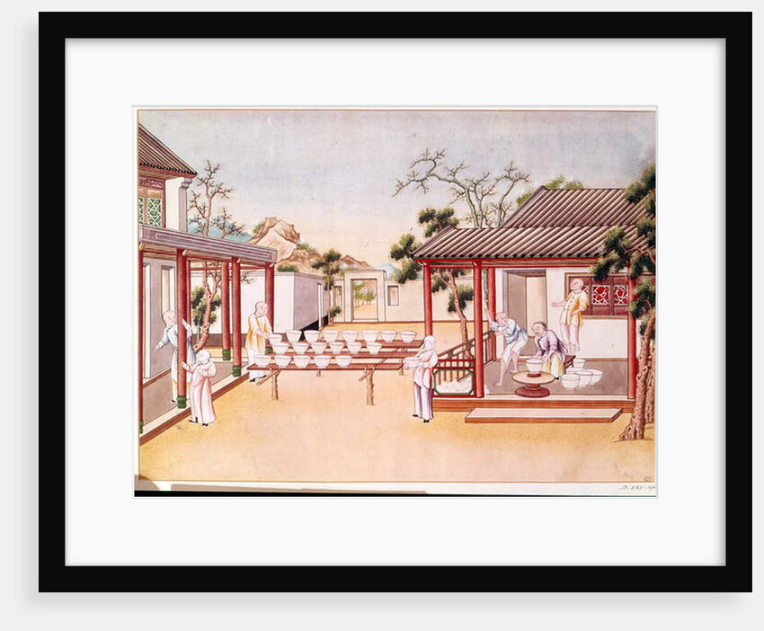 Porcelain Making by School Chinese