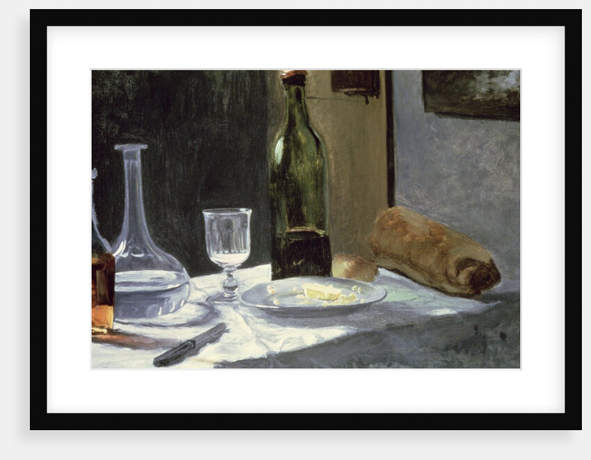 Still Life with Bottles, 1859 by Claude Monet