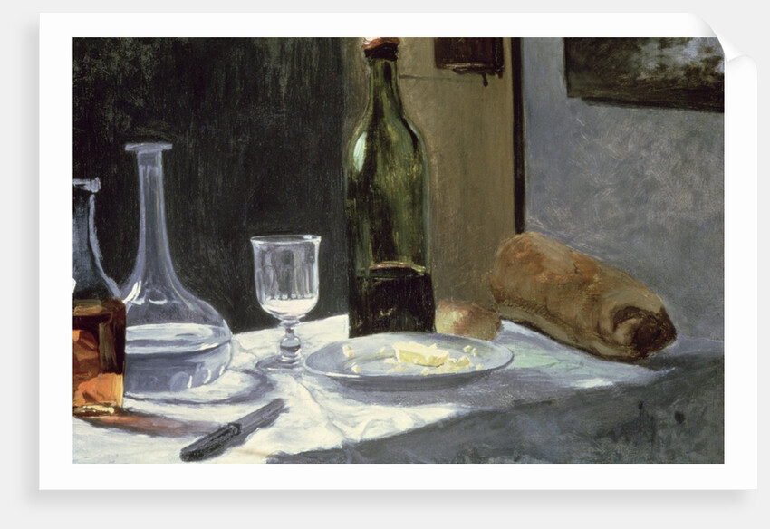Still Life with Bottles, 1859 by Claude Monet