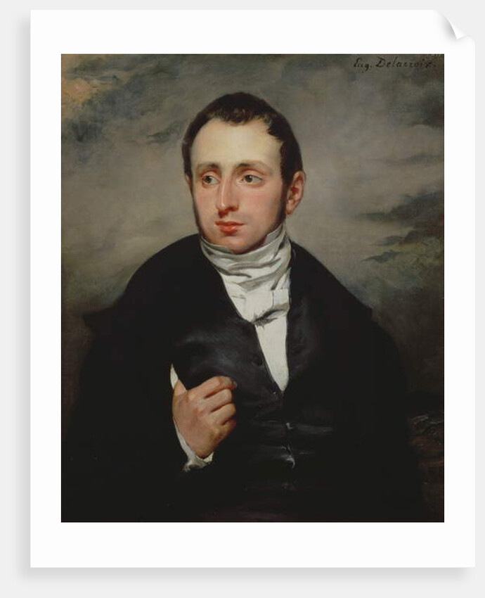 Doctor Francois-Marie Demaisons, 1832 by Ferdinand Victor Eugene Delacroix