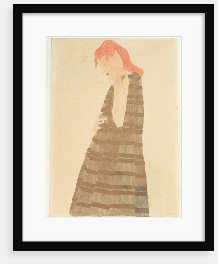 Woman in a Golden Cape, 1908 by Egon Schiele