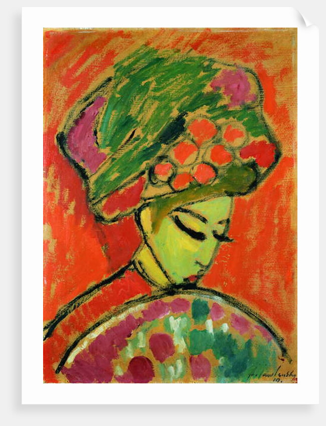 The Turban, 1910 by Alexej von Jawlensky