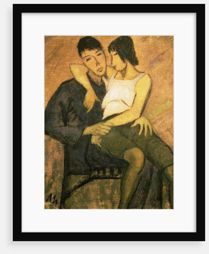 Urbanite Couple, 1920 by Otto Muller or Mueller