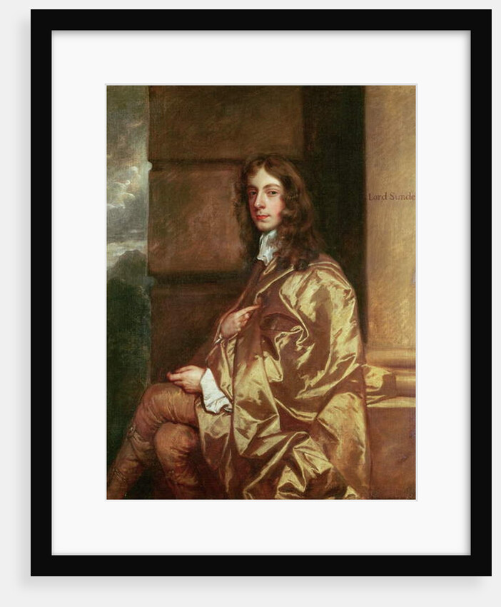 Portrait of Henry Spencer, 1st Earl of Sunderland, 1643 by Peter Lely
