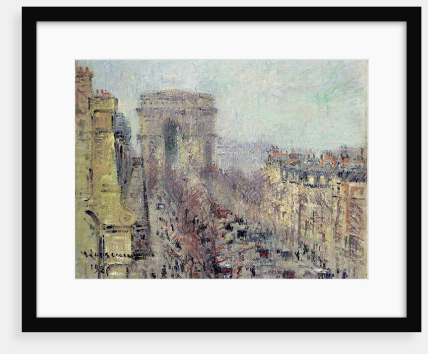 Avenue de Friedland, Paris, 1925 by Gustave Loiseau