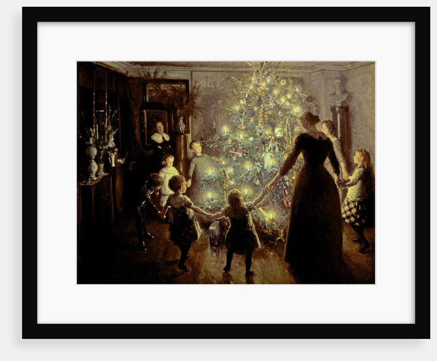 Silent Night, 1891 by Viggo Johansen