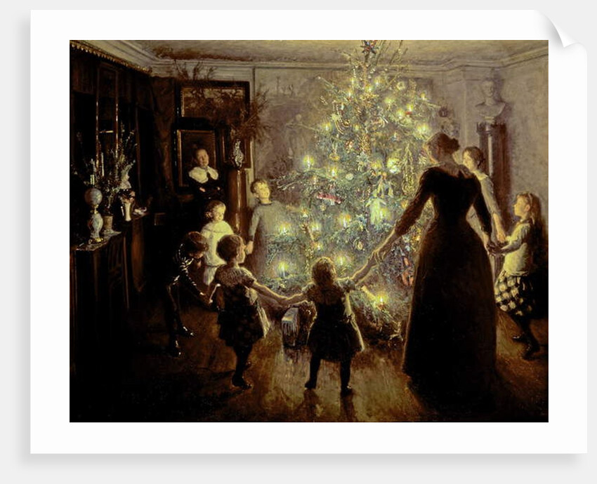 Silent Night, 1891 by Viggo Johansen