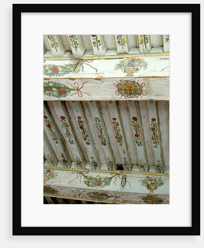 Wooden Beams, Chateau d'Oiron, Loire Valley by School French