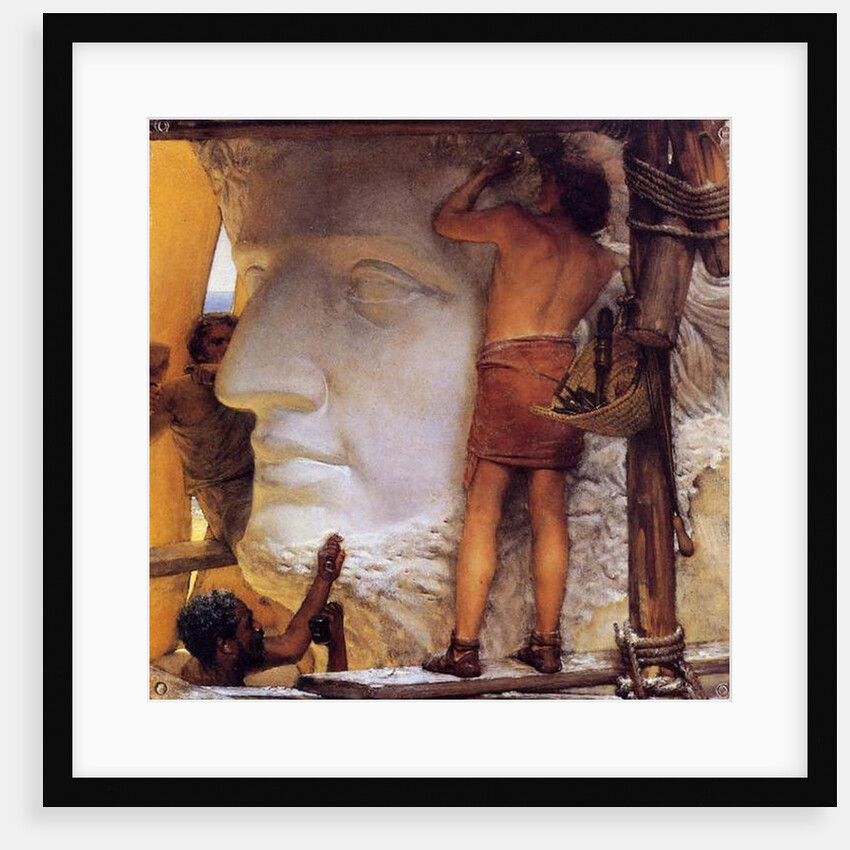 Roman Sculptors, 1877 by Lawrence Alma-Tadema