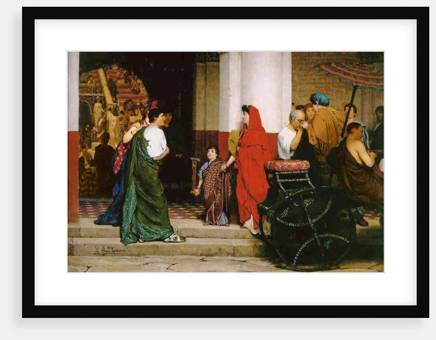 Entrance to a Roman Theatre, 1866 by Lawrence Alma-Tadema